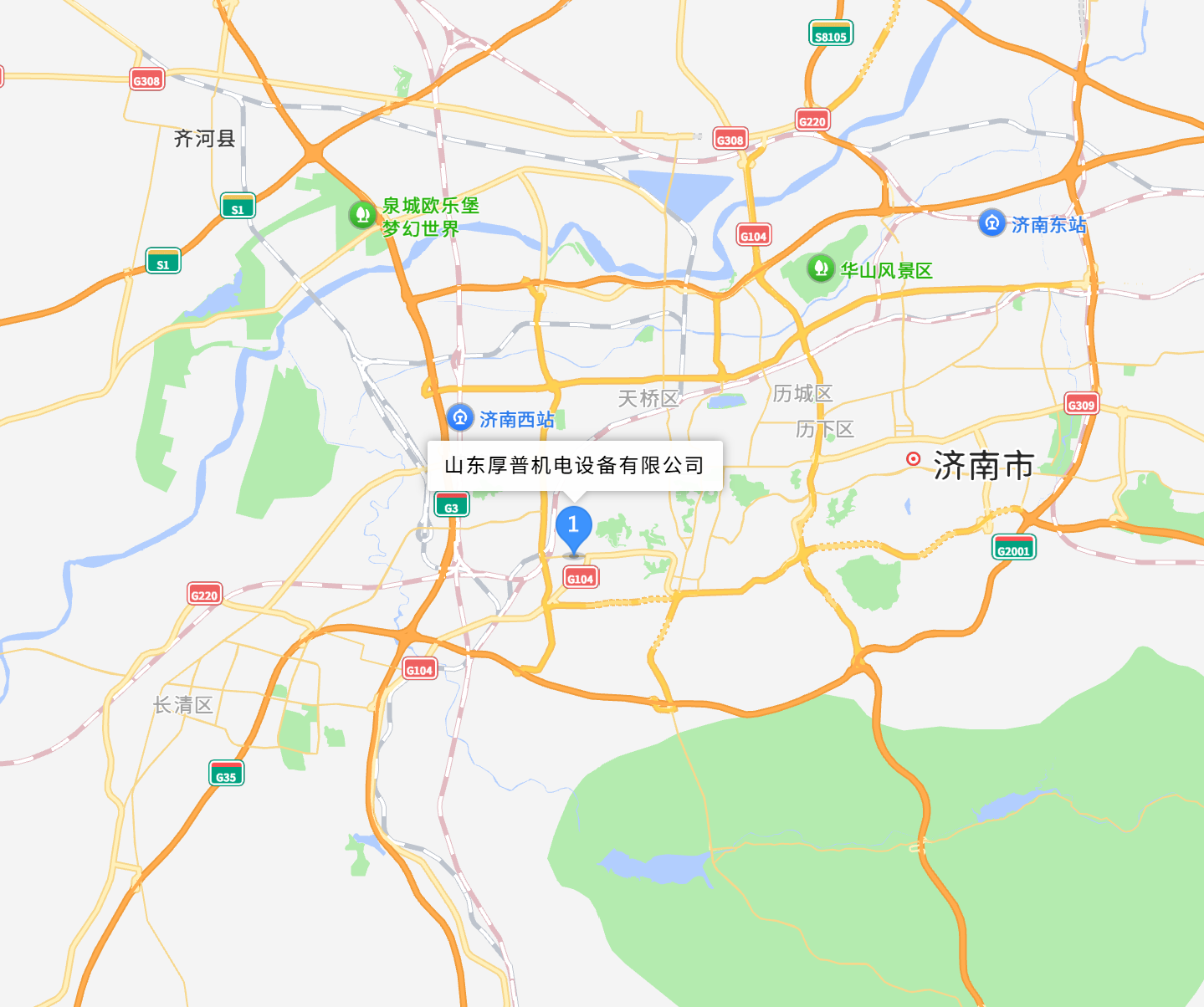 公司地址地图